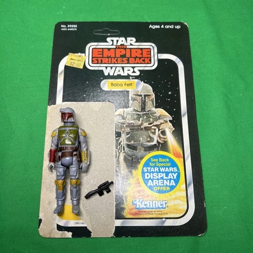 1980 Vintage Kenner Star Wars Empire ESB w/ 32  Card Back BOBA FETT Complete