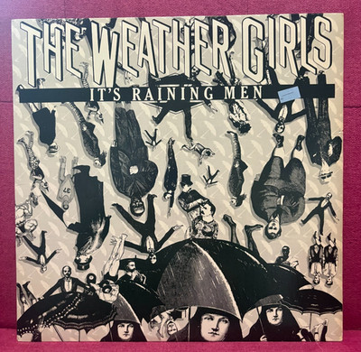 THE WEATHER GIRLS-It's Raining Men-12'' Vinyl LP-Vocal-Instrumental-1982 Columbia