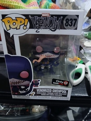 Funko Pop Marvel Venom Venomized Gwenpool Game Stop Exclusive # 837