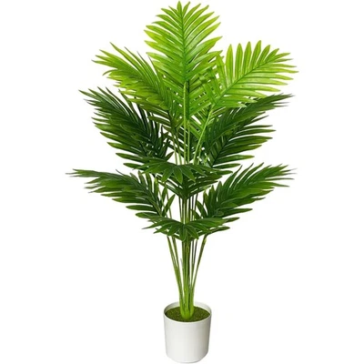 Große künstliche Palme 80cm UV-beständig  Indoor Außen Dekor - Bild 1 von 4