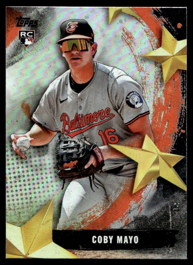 THE STAR CLUB　/ 　TWO BAND MEN　/　35TH 2025 Topps Series 2 Coby Mayo Rookie Stars of MLB #SMLB-35