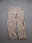 C&C California Linen Lyocell Drawstring Pants Womens M Biege Pull On Joggers