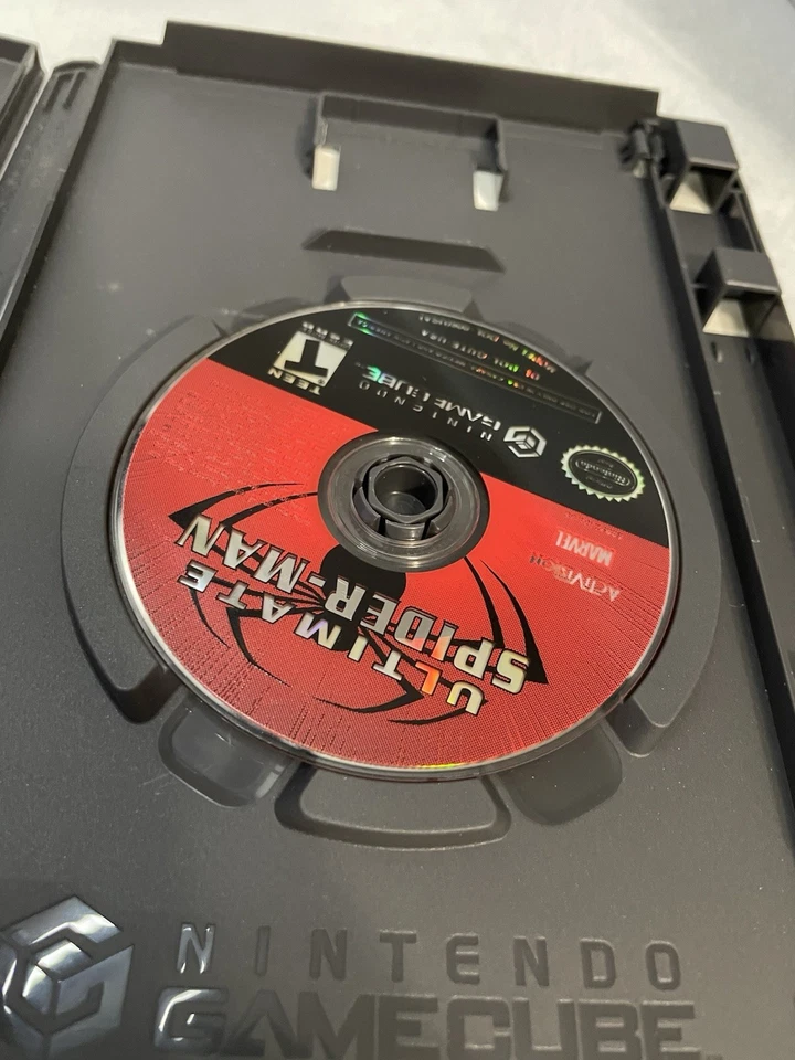 Ultimate Spider-Man (Nintendo GameCube, 2005) No Manual ⭐️ Disc Good Tested - Image 4 of 4