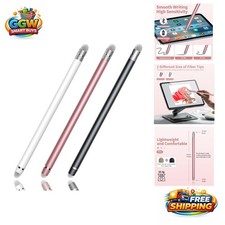 2-in-1 Precision Stylus Pen Set: 3 High Sensitivity Colors for Touchscreens