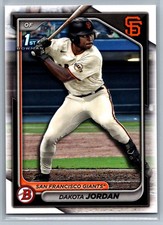2024 Bowman Draft #BD-71 Dakota Jordan