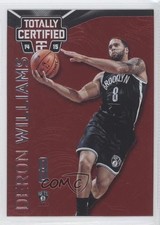 2014-15 Panini Totally Certified Platinum Red 125/279 Deron Williams #85 0u3