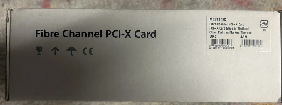 NEW Apple M9274G/C 2GB Fibre Channel PCI-X Card - BRAND NEW IN BOX - FREE SHIP - Image 3 of 3