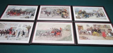 6 X VINTAGE PRINTS DAVID COPPERFIELD BY A LUDIVIC FRAMED