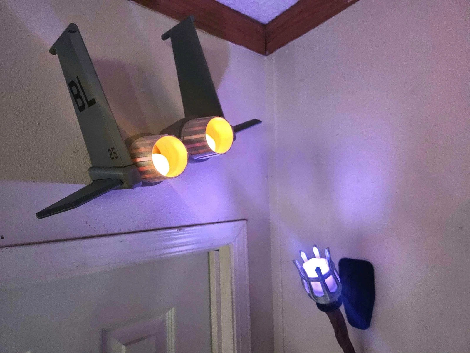 F-15 Jet Afterburner Wall Decor – Tea Light Powered 2