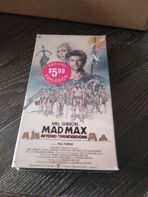 Mad Max Beyond Thunderdome VHS 1985 Tested Works Mel Gibson Tina Turner