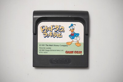 Sega Game Gear The Lucky Dime Caper starring Donald Duck Japan GG game US Seller