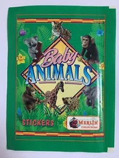 84607 Merlin Figure Bustina - Baby Animals - 1997