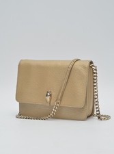 Borsa a mano Roberto Cavalli Class Luxury donna beige vera pelle di vitello