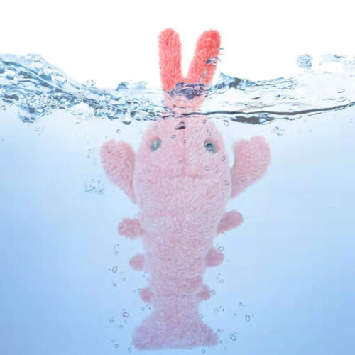 USB Charging Floppy Lobster Dog Toys Throbbing Pet Interactive Toys Dogs Cats DX - Picture 5 of 13