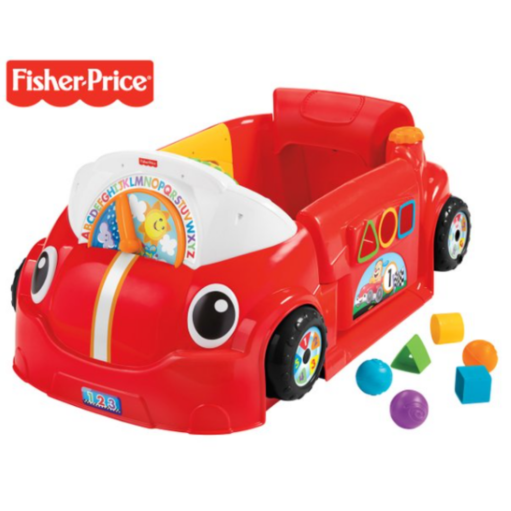 crawl around car pink