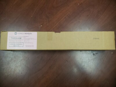 Genuine Konica Minolta TN324AM A8DA33D MAGENTAtoner C258 C308 C368 LABELS on BOX