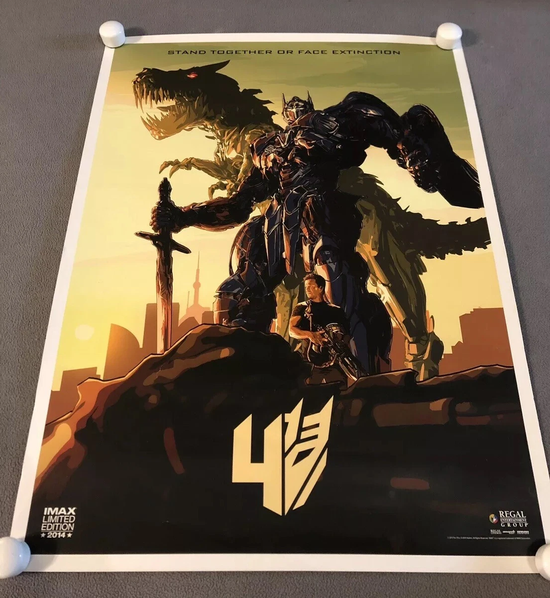 Transformers 4 Imax Poster