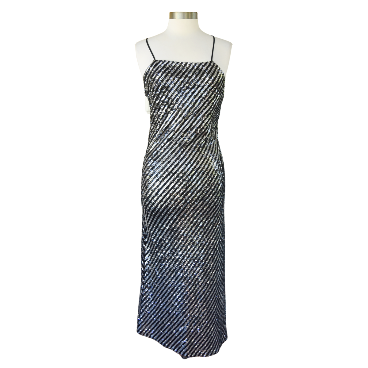 bardot sequin slip dress Bardot Aradia Sequin Halter Slip Dress