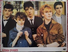 Altered Images - Colour Portrait, 1982 - B2 Art Poster