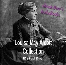 Louisa May Alcott Collection Little Woman 35 Audiobooks in USB Flash Drive
