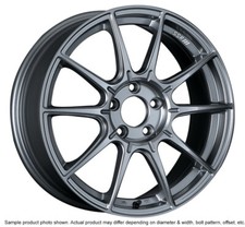 Ssr Gtx01 17x9 38 5x100 Dark Silver