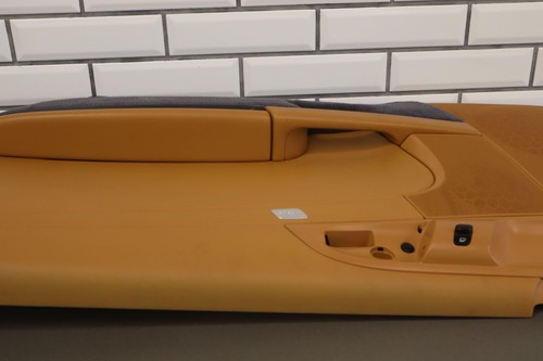 05-12 Porsche 987 Boxster Convertible Right Leather Door Trim Panel (Sand Beige) - Picture 13 of 24