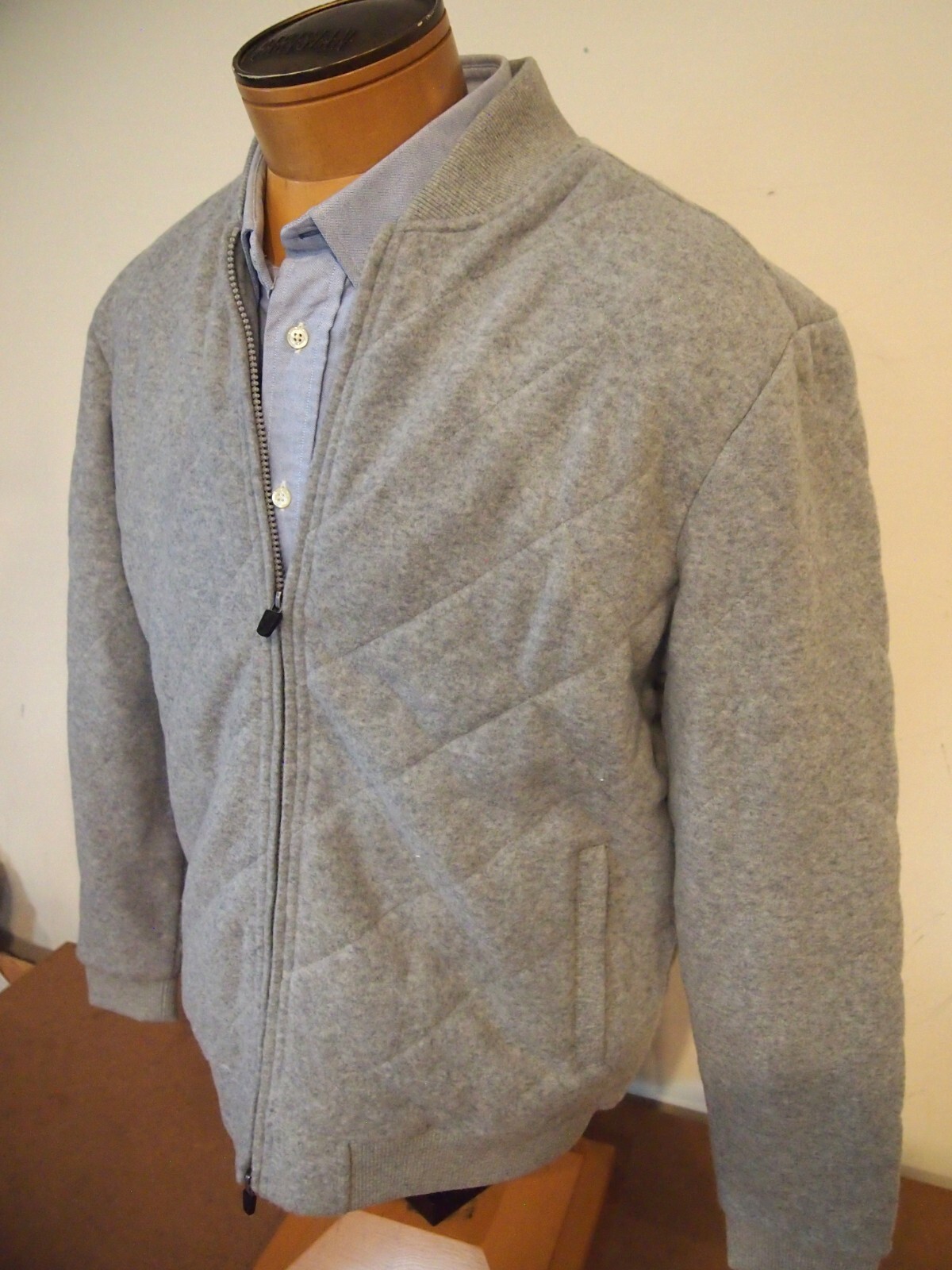 Johnnie O Performance Fabric Newcastle Quilted Bomber Jacket NWT L 378