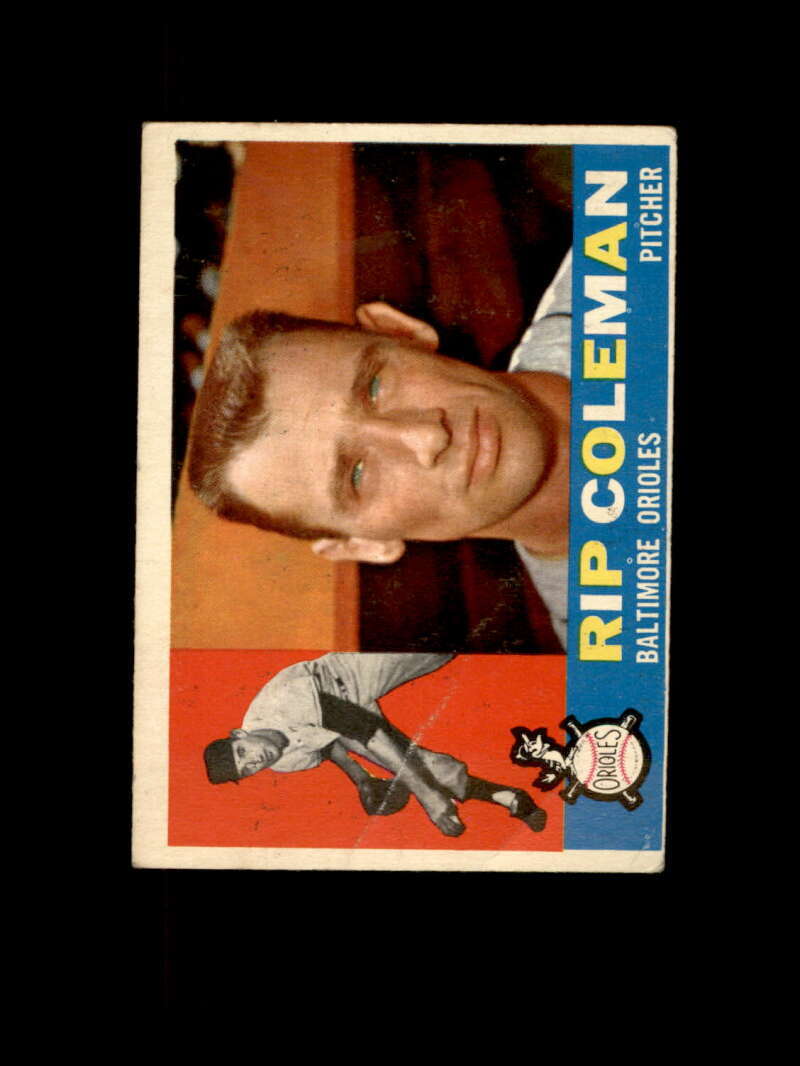 1960 Topps Baseball #179 Rip Coleman STARX 2.5 G/VG (LS809328) | eBay
