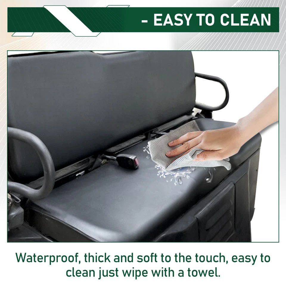 2PCS Seat Covers For Polaris Ranger 500/ 700 2002-08 Crew 700 2009 - Image 3 of 4