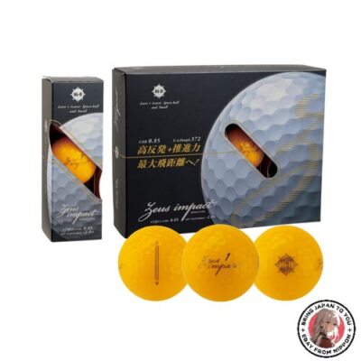 NEW Kasco Zeus Impact 3 Golf Ball Orange