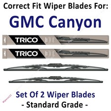 Wiper Blades 2-Pack Standard Wipers - fit 2019+ GMC Canyon - 30221/180