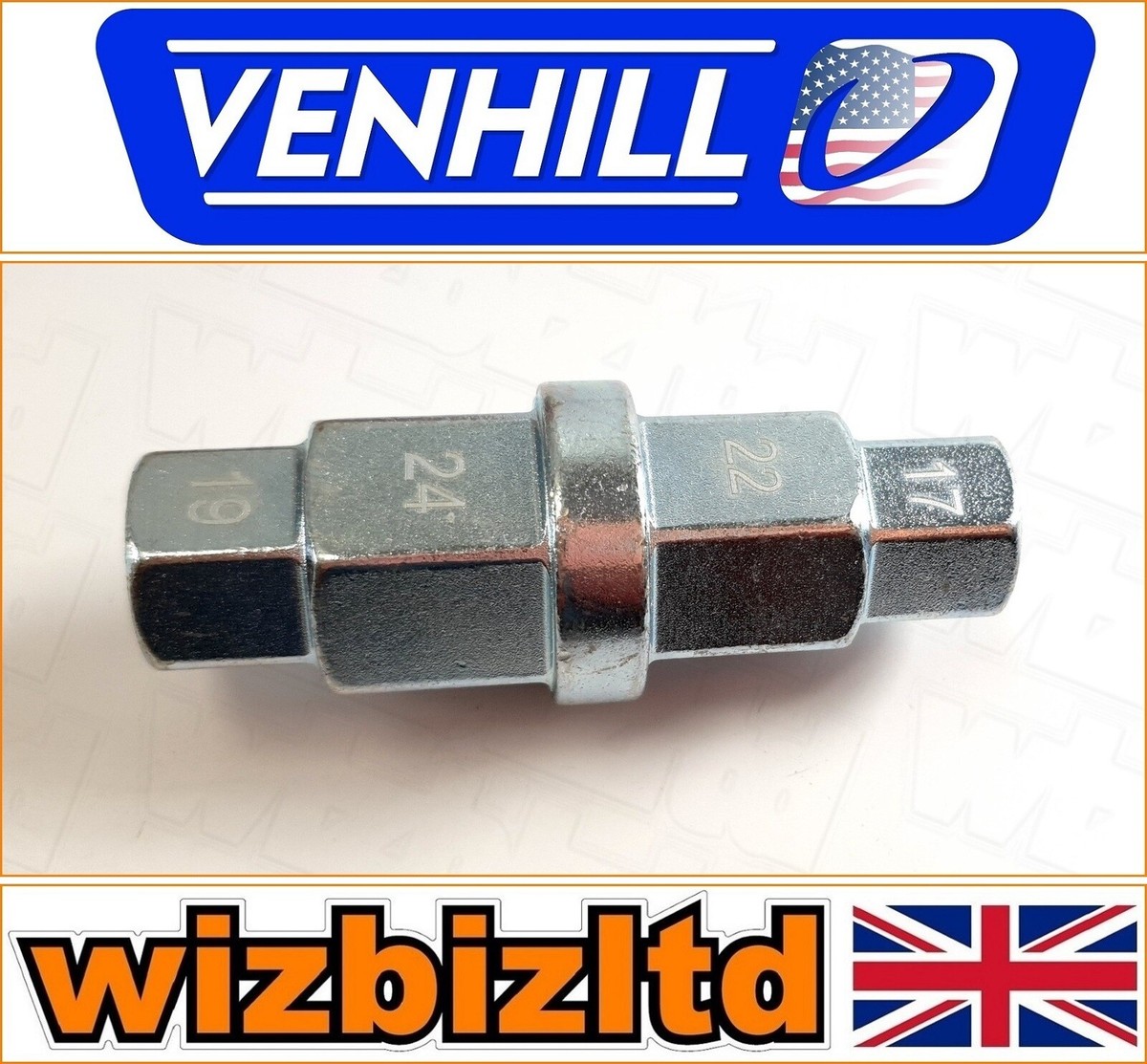 Kawasaki ZRX 1200 R 2001-2008 [Front Wheel Axle Hex Spindle