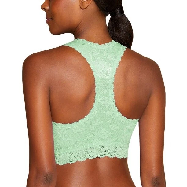 Bralette Cosabella GHANA GREEN Never Say Never Curvy Racie, pequeño de EE. UU. Foto 2 de 2