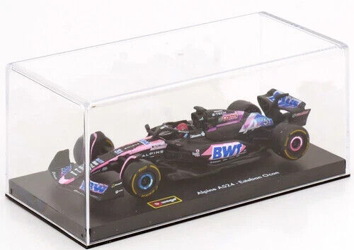 BURAGO 1:43 MODELLINO AUTO FORMULA 1 BWT ALPINE A524 E. OCON #31 F1 2024 DIECAST - Picture 8 of 10