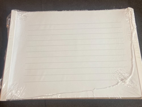 BRAND NEW Creative Memories 5x7 Ruled Scrapbook Pages White 10 pages (5 sheets) - Picture 5 of 6