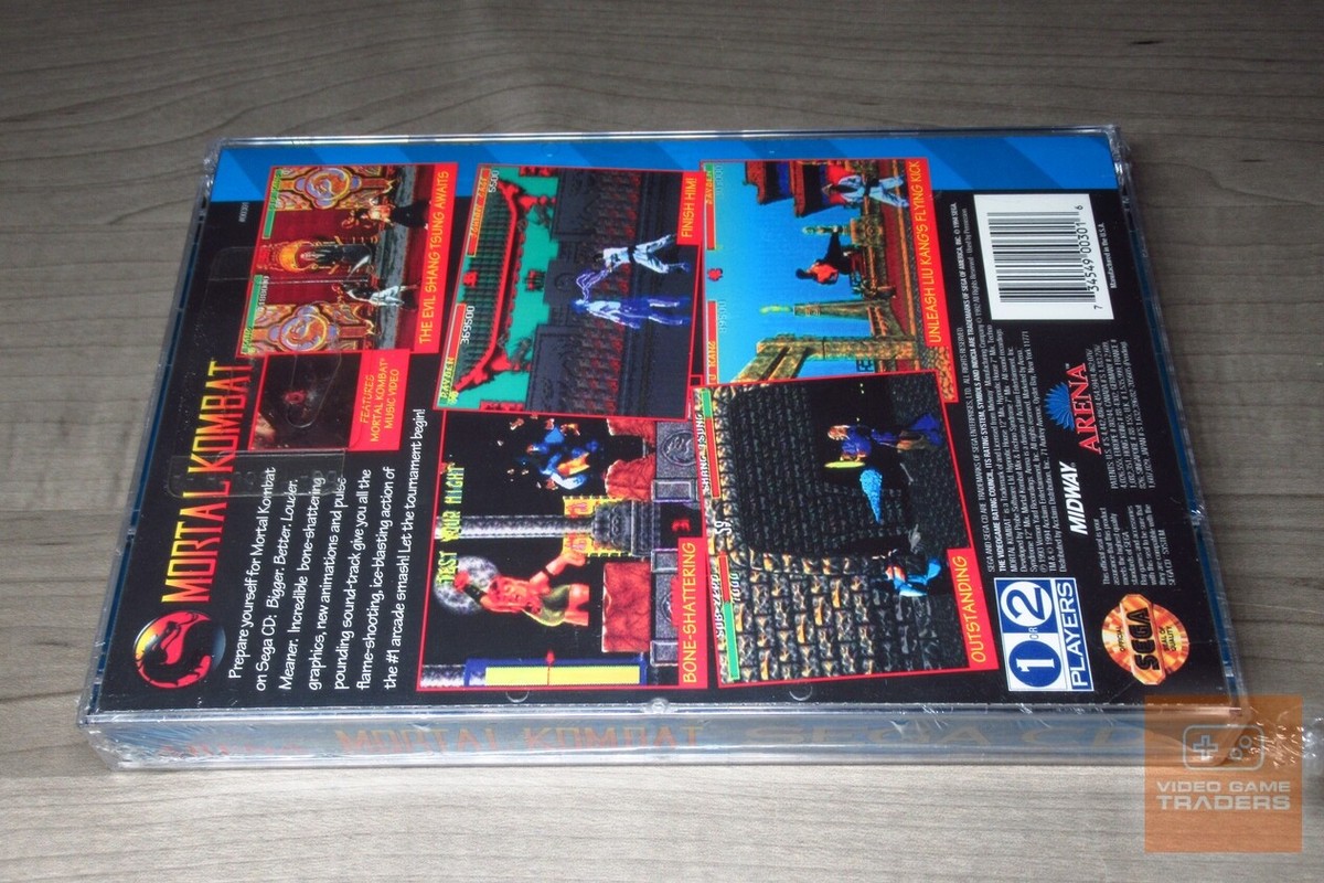 Mortal Kombat (Sega CD, 1993) for sale online | eBay