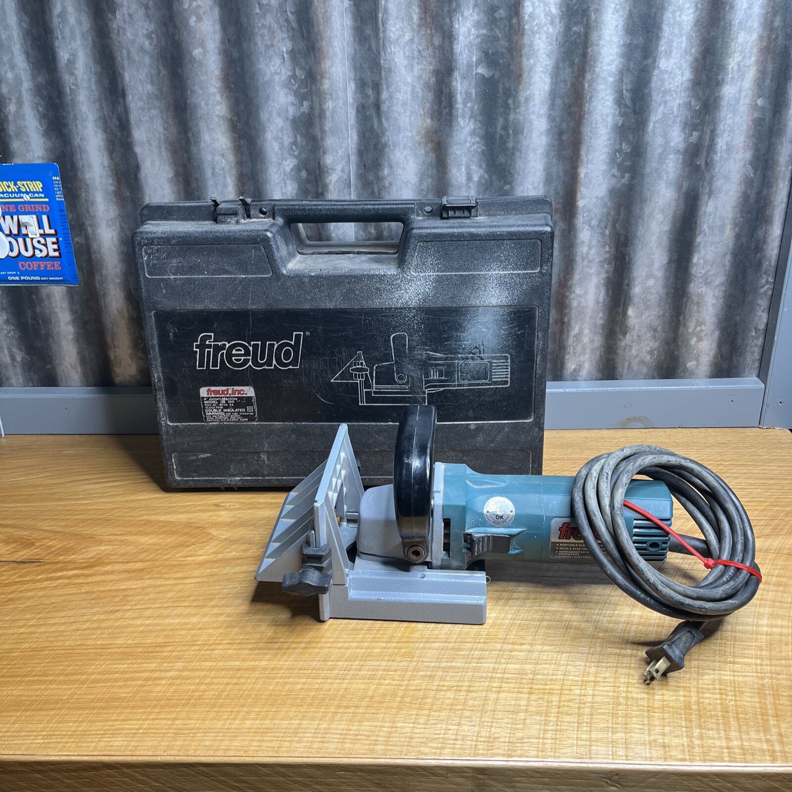 Freud JS100 JS 100 4" Joiner Machine Biscuit Joiner 10,000 RPM Wrenches