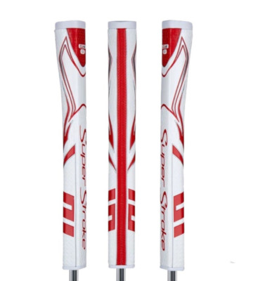 Super Stroke Zenergy Claw 1.0 Putter Grip White Red Brand New