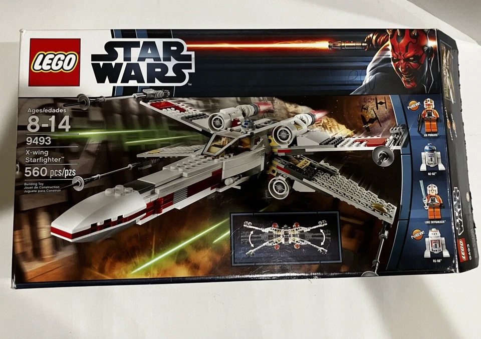 Lego Star Wars X-wing Starfighter 2015 retirado conjunto juguete falta 1 pieza usado Foto 3 de 4