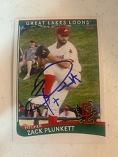 Zack Plunkett Signed Card 2021 Great Lake Loons Got Signed In Person