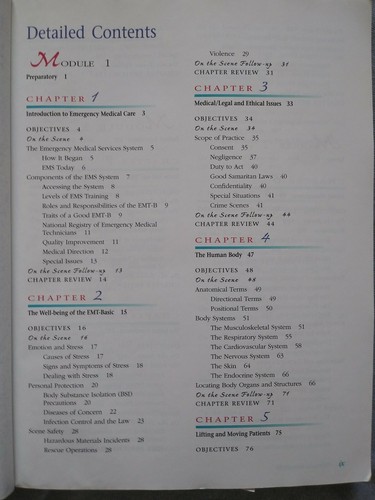 1998 EMERGENCY CARE (BRADY) EIGHT EDITION Soft Cover TEXT BOOK - 第 4/7 張圖片
