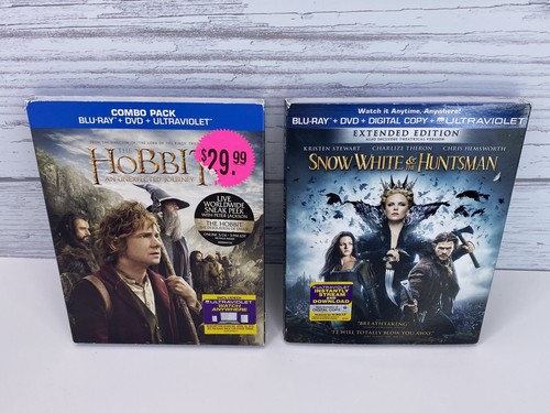 The Hobbit: An Unexpected Journey (Blu-ray/DVD 3-Disc Set) Snow White huntsman