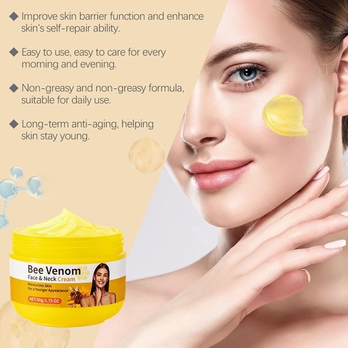 Bee Venom Anti-Aging Cream | Multi-Action Firming & Hydrating Treatment for Wrin - Picture 8 of 8