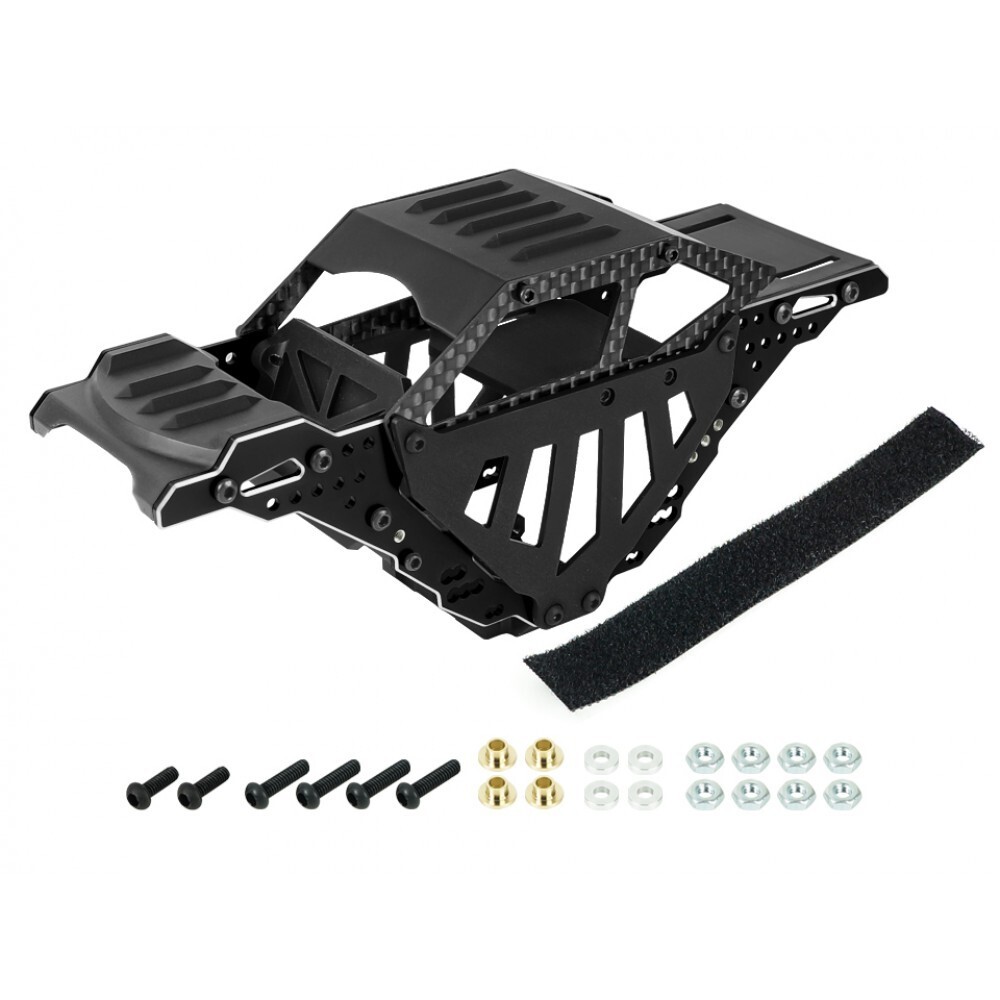 NexxSpeed Dark Knight Conversion Chassis Kit (BLACK) - FMS F