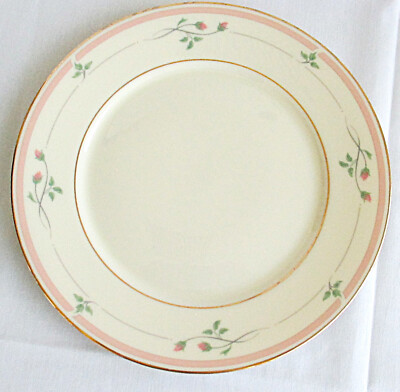 Lenox Metropolitan Rose Manor Dinner Plate 10.75 Inch Diameter