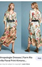 Farm Rio Marilla Maxi Floral Dress XS Rare