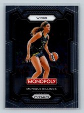 2024 Panini Prizm Monopoly WNBA #19 Monique Billings Dallas Wings (A)
