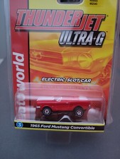 BRAND NEW Auto World Thunderjet Ultra-G R34 1965 Ford Mustang Convertible Red