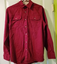 Wrangler Mens Long Sleeve Shirt. Button Up Size Small