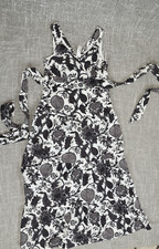 J.Crew Women's White and Black Dress Size 10